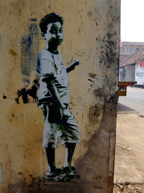 Streetboy in Kochin